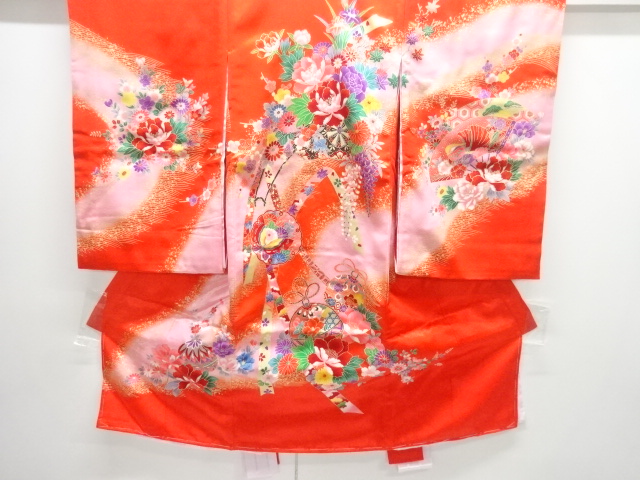 JAPANESE KIMONO / KIMONO FOR KIDS / FLORAL CART